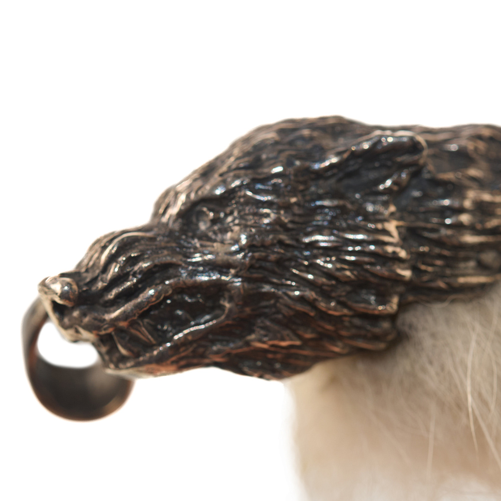 Кулон-амулет из кости «Клык волка» - интернет магазин Русь Велика я фото 2