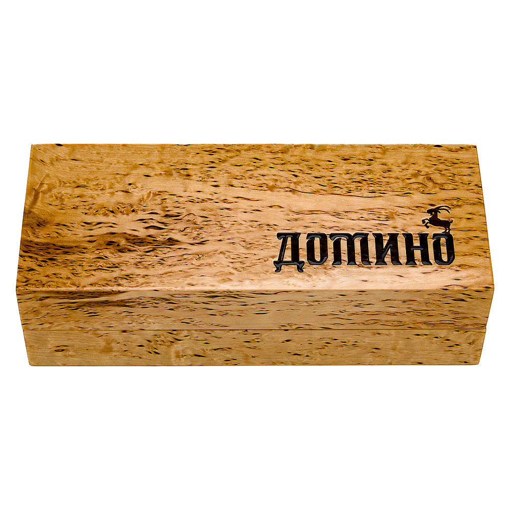 Домино из карельской березы - интернет магазин Русь Велика я 