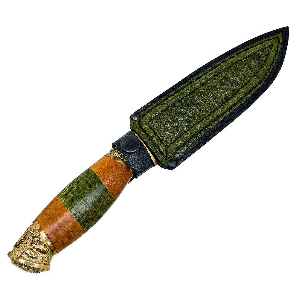 Подарочный набор с кинжалом «Кубачи» и ножом «Глухарь» - интернет магазин Русь Велика я фото 9