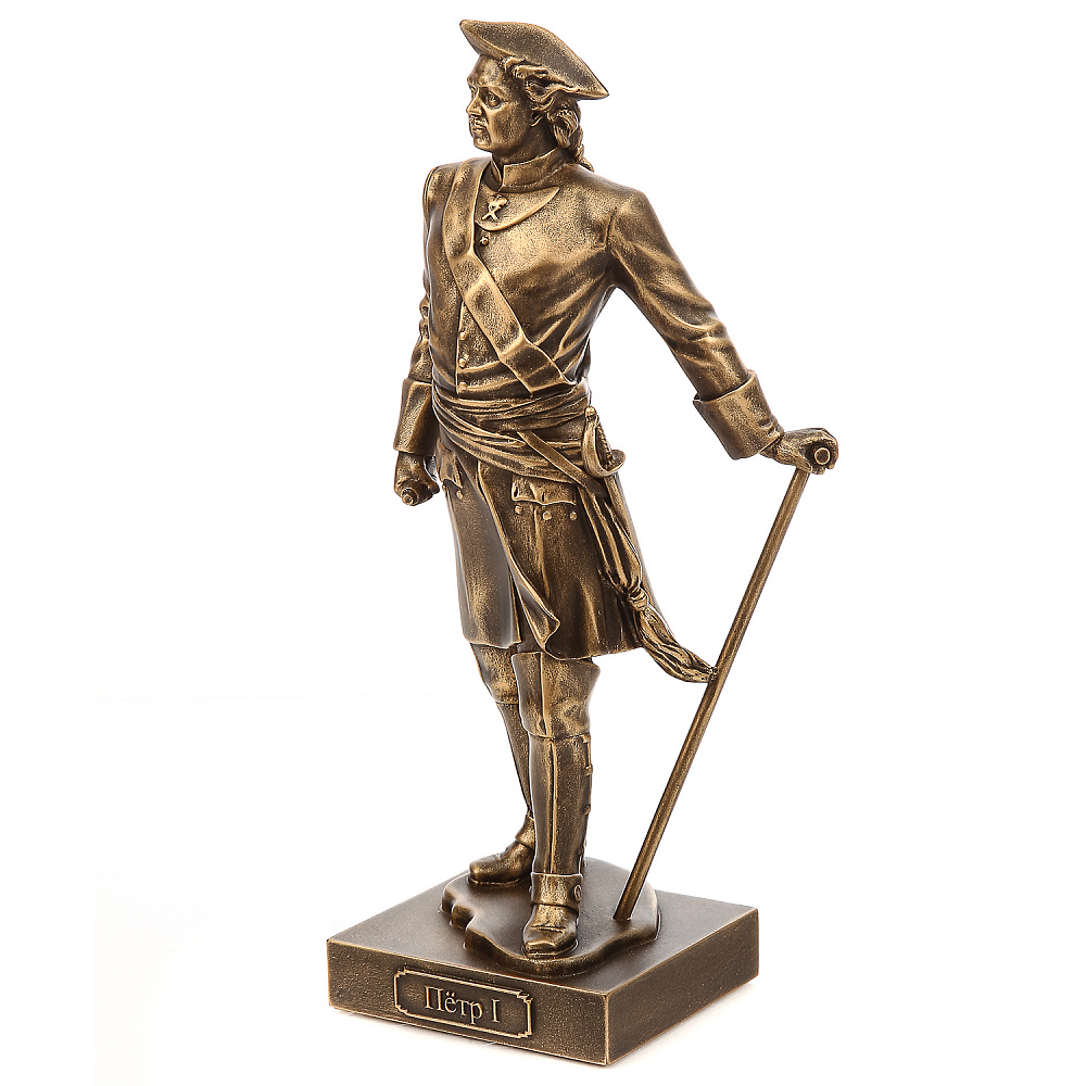 Статуэтка «Петр Первый» - интернет магазин Русь Велика я фото 1
