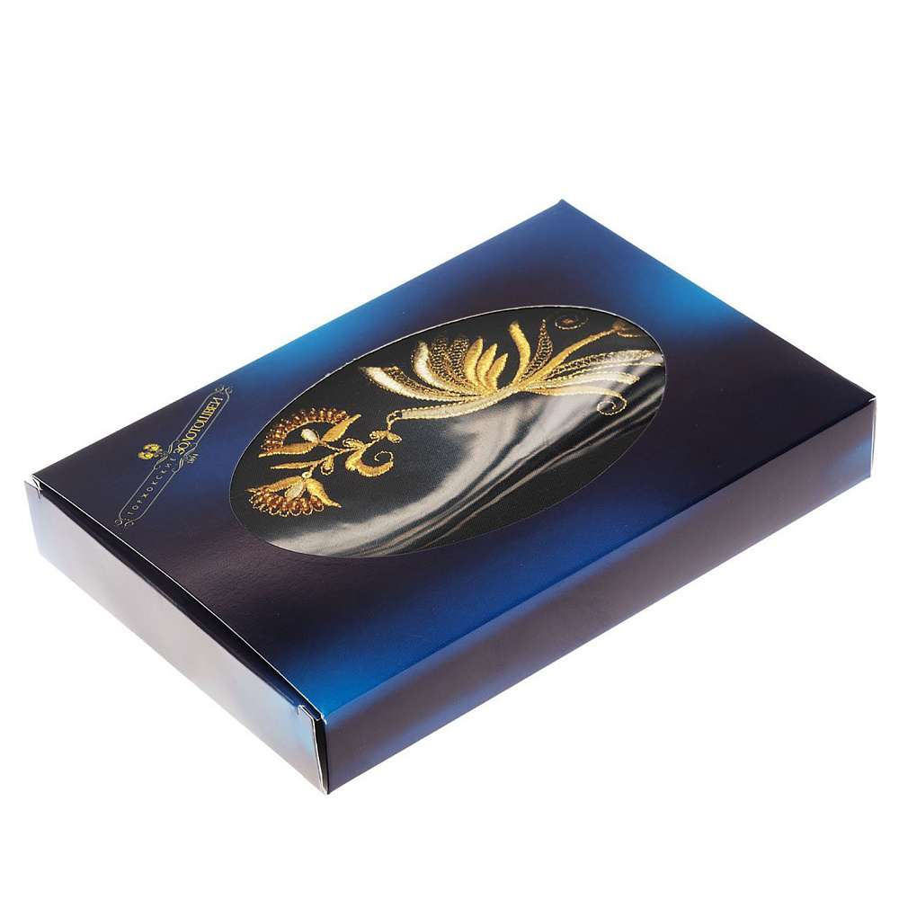 Косметичка «Птица». Черная с вышивкой - интернет магазин Русь Велика я фото 5