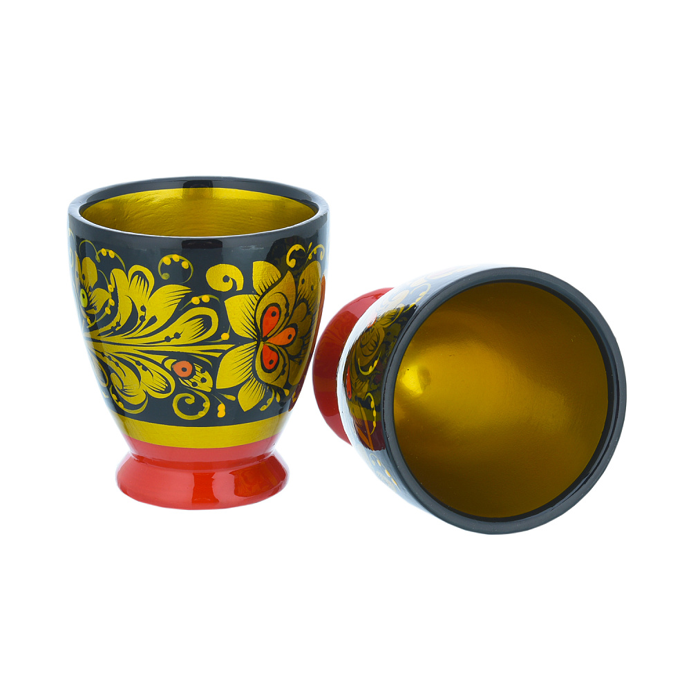 Питейный набор для вина на 6 персон «Предание старины». Хохлома - интернет магазин Русь Велика я фото 5