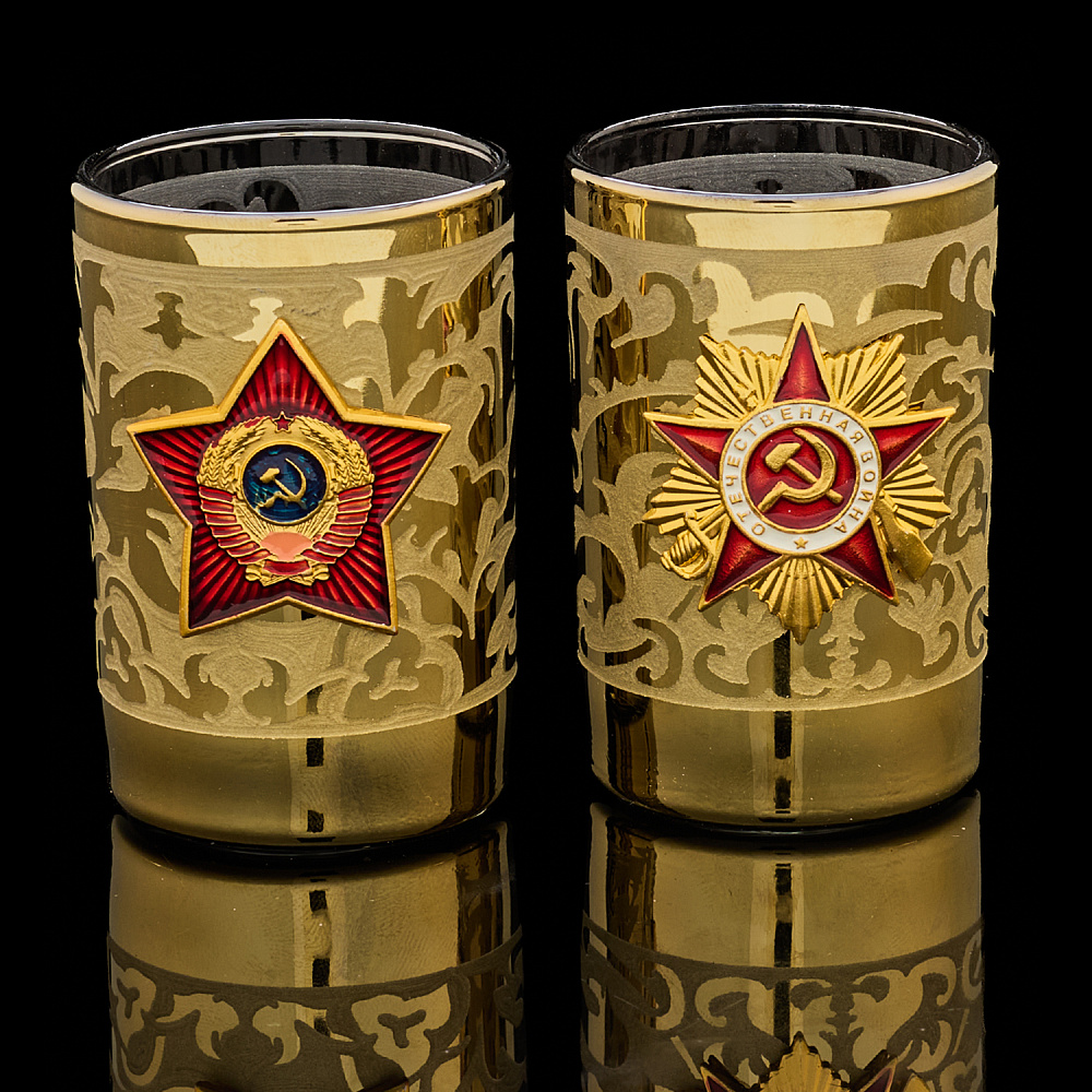 Набор стопок 50 мл с символикой - интернет магазин Русь Велика я фото 4