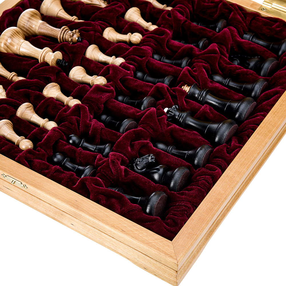 Шахматный ларец с деревянными фигурами 37х37 см - интернет магазин Русь Велика я фото 7