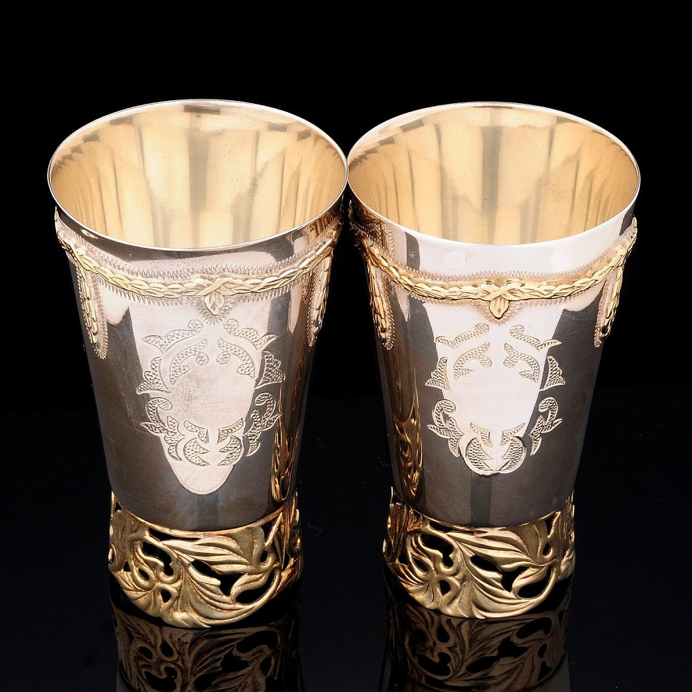 Набор стопок. Серебро 925* - интернет магазин Русь Велика я фото 1