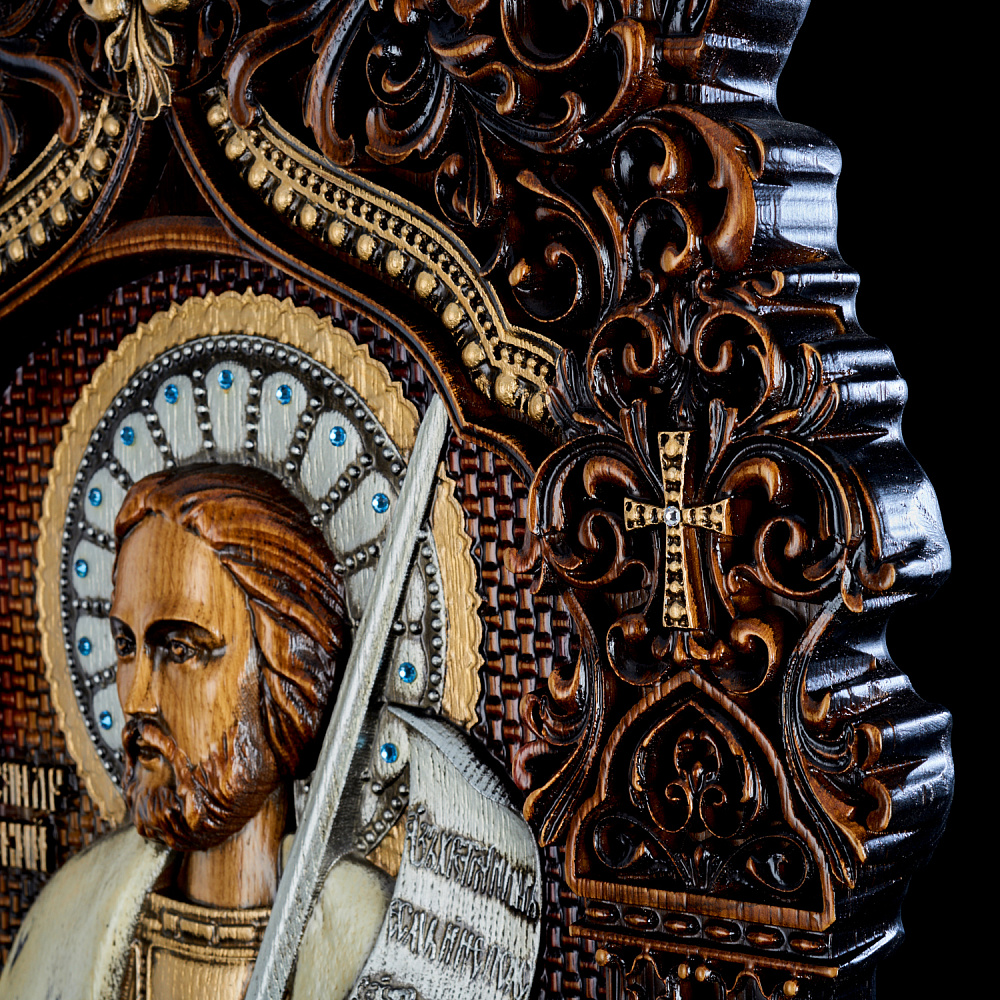 Икона настенная «Александр Невский» - интернет магазин Русь Велика я фото 2