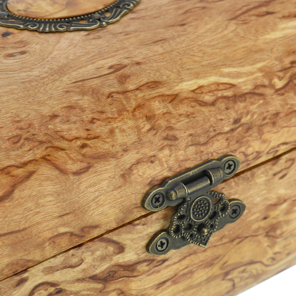 Шкатулка-ларец из карельской березы - интернет магазин Русь Велика я фото 2