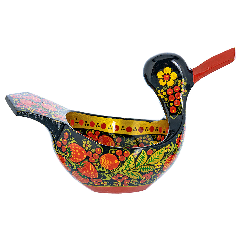 Ковш «Утка». Хохлома - интернет магазин Русь Велика я фото 3