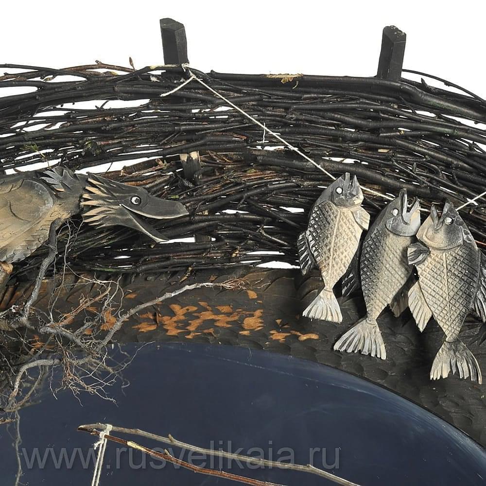 Зеркало «Рыбачок» - интернет магазин Русь Велика я фото 3