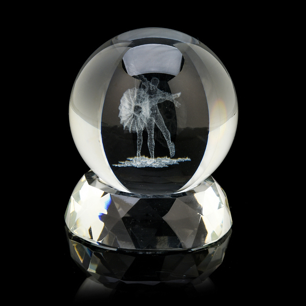 Лазерная графика. Статуэтка «Балет» - интернет магазин Русь Велика я фото 1