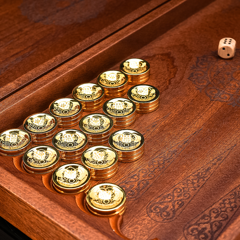 Нарды «Мир я сравнил бы...». Златоуст - интернет магазин Русь Велика я фото 4