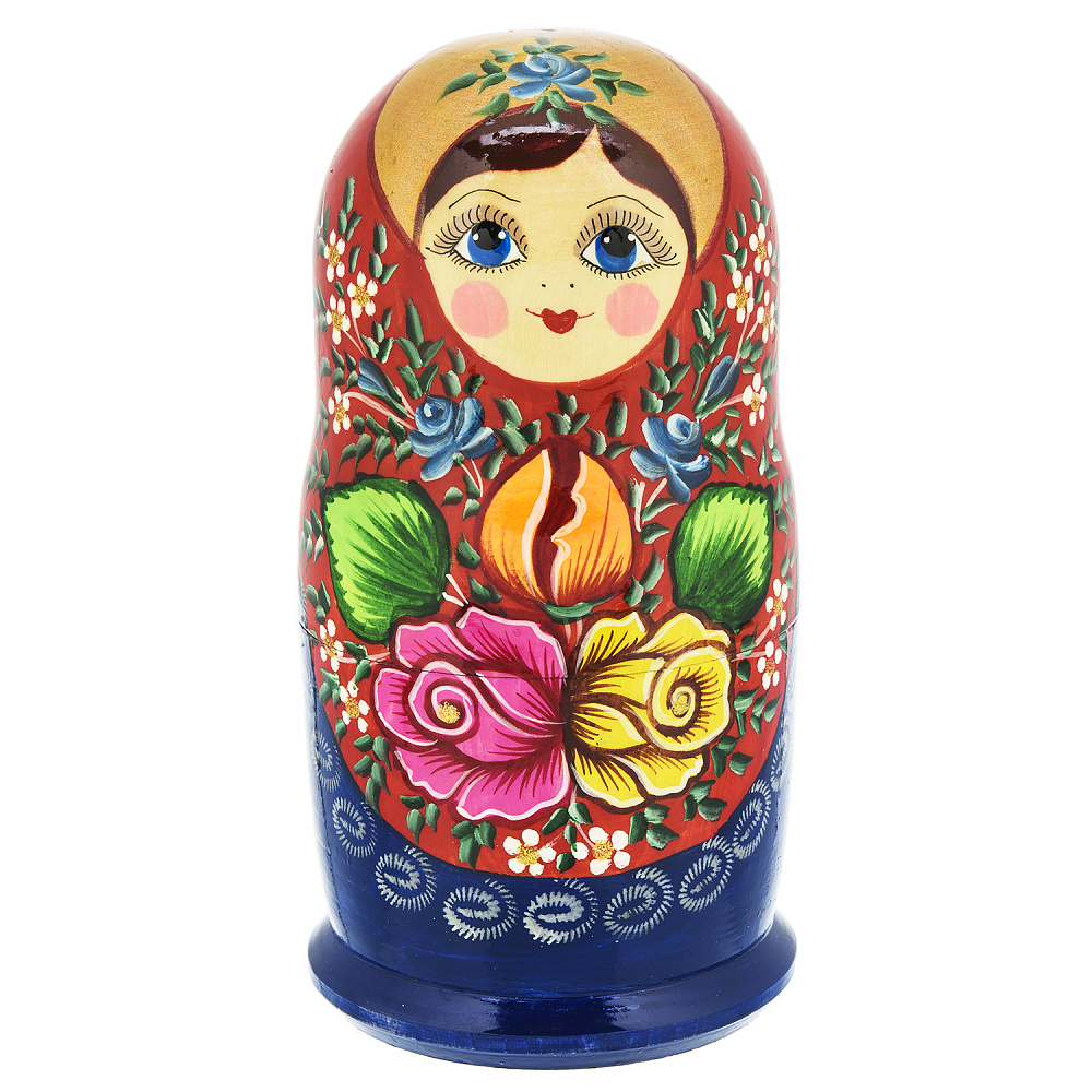 Матрешка «Розочка» 7 мест - интернет магазин Русь Велика я фото 1