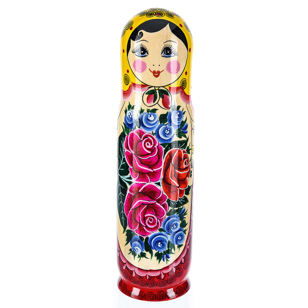 Футляр для бутылки 0,5 л «Матрешка Семеновская» - интернет магазин Русь Велика я 