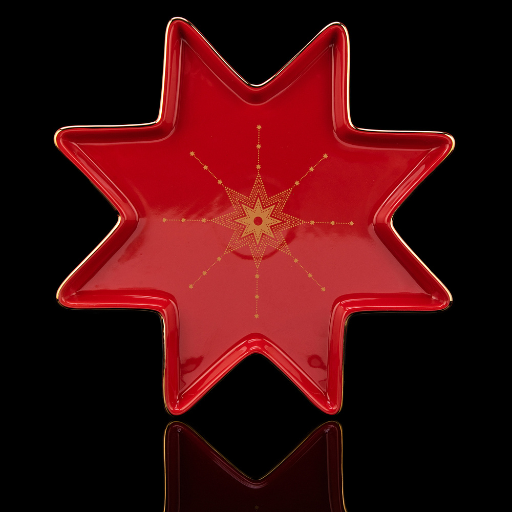 Набор тарелок «Скарлетт». Форма Звезда. ИФЗ - интернет магазин Русь Велика я фото 1