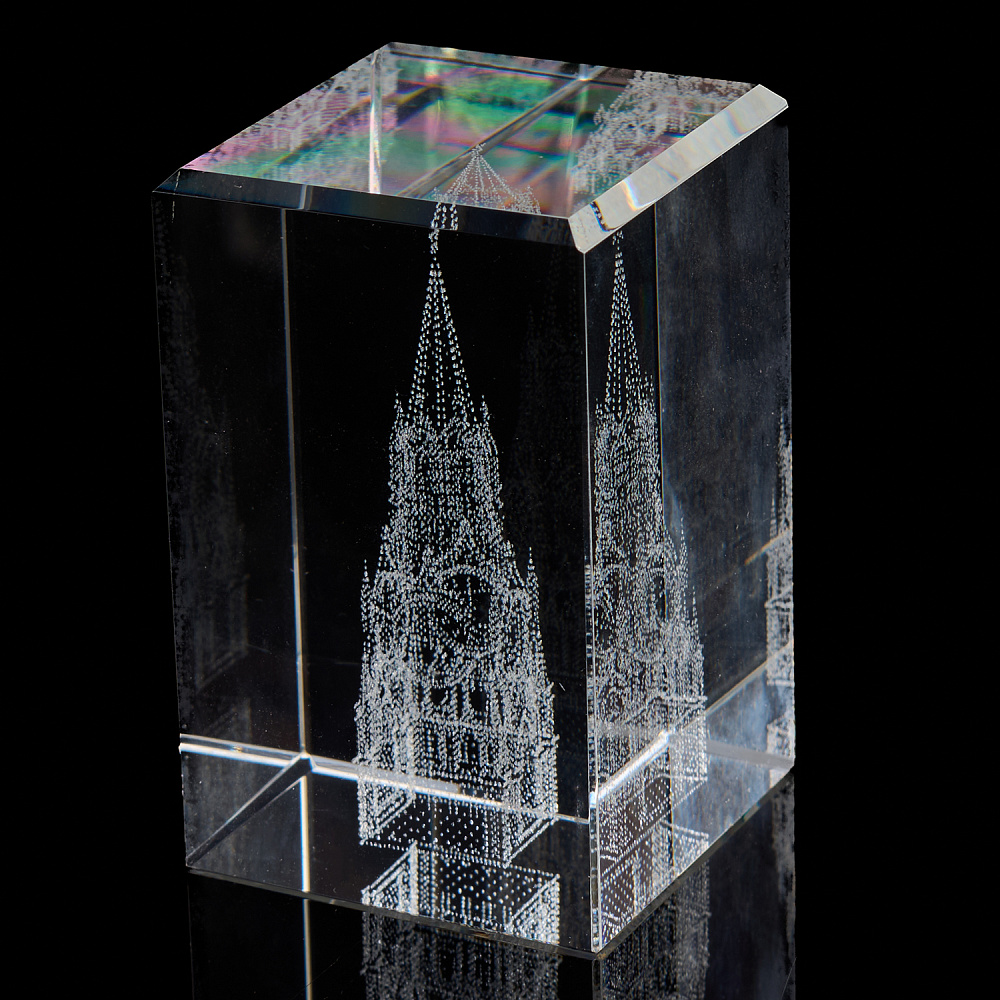 Лазерная графика. Куб «Москва» - интернет магазин Русь Велика я фото 1