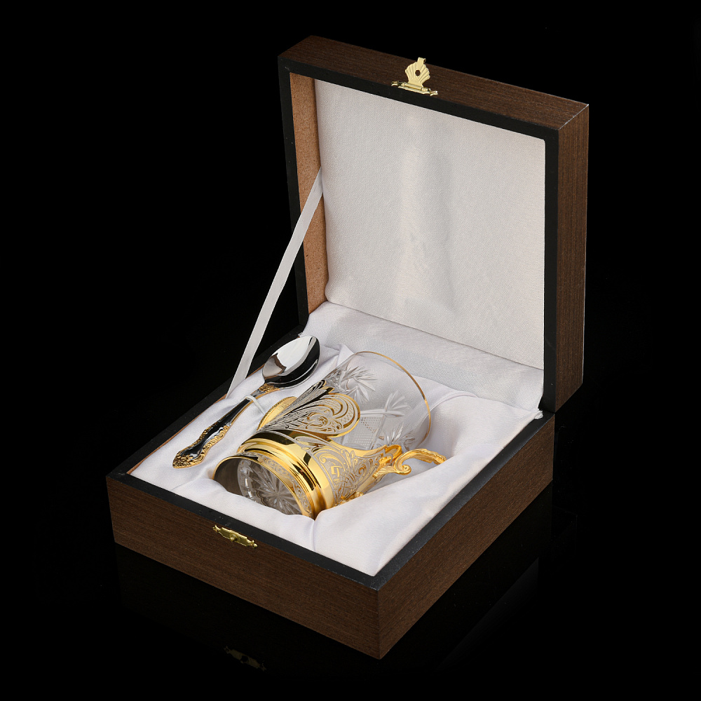 Подстаканник «Малахитовый». Златоуст - интернет магазин Русь Велика я фото 4