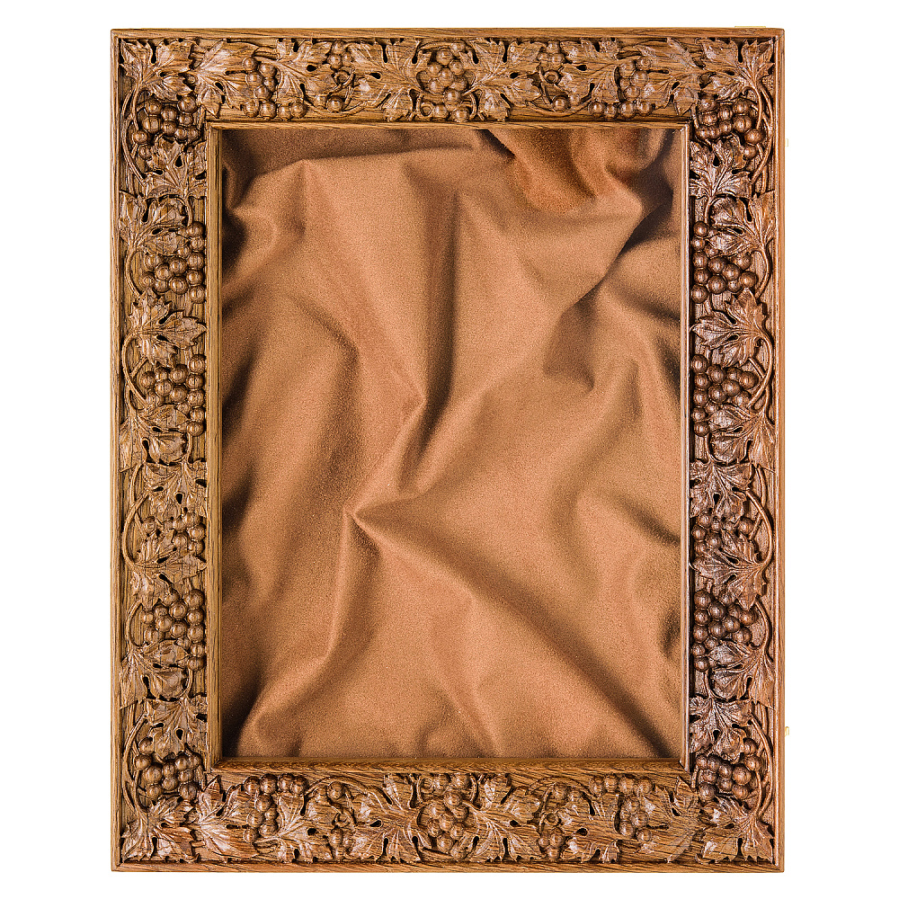 Киот резной дубовый для аналойной иконы - интернет магазин Русь Велика я 