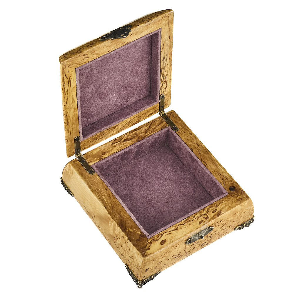 Шкатулка из карельской березы «Камея» - интернет магазин Русь Велика я фото 3