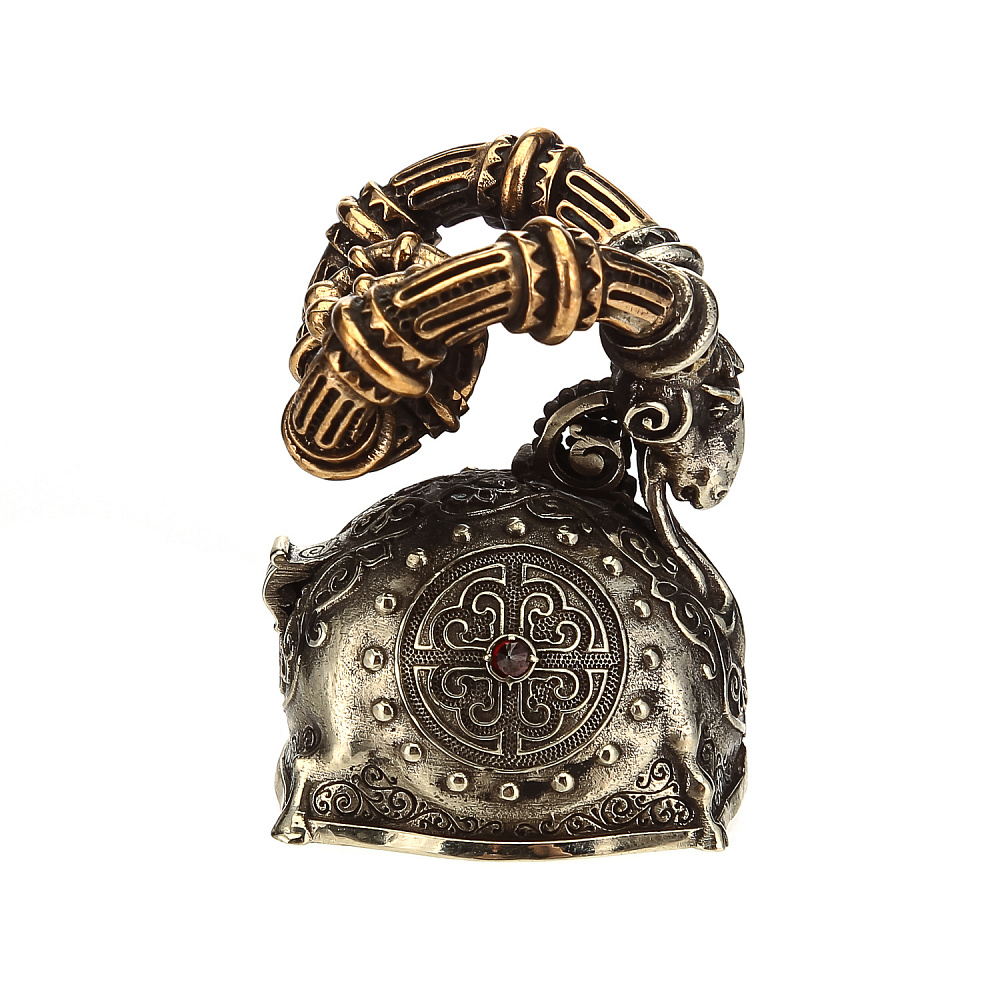 Бронзовый колокольчик «Баран-таран» - интернет магазин Русь Велика я фото 2