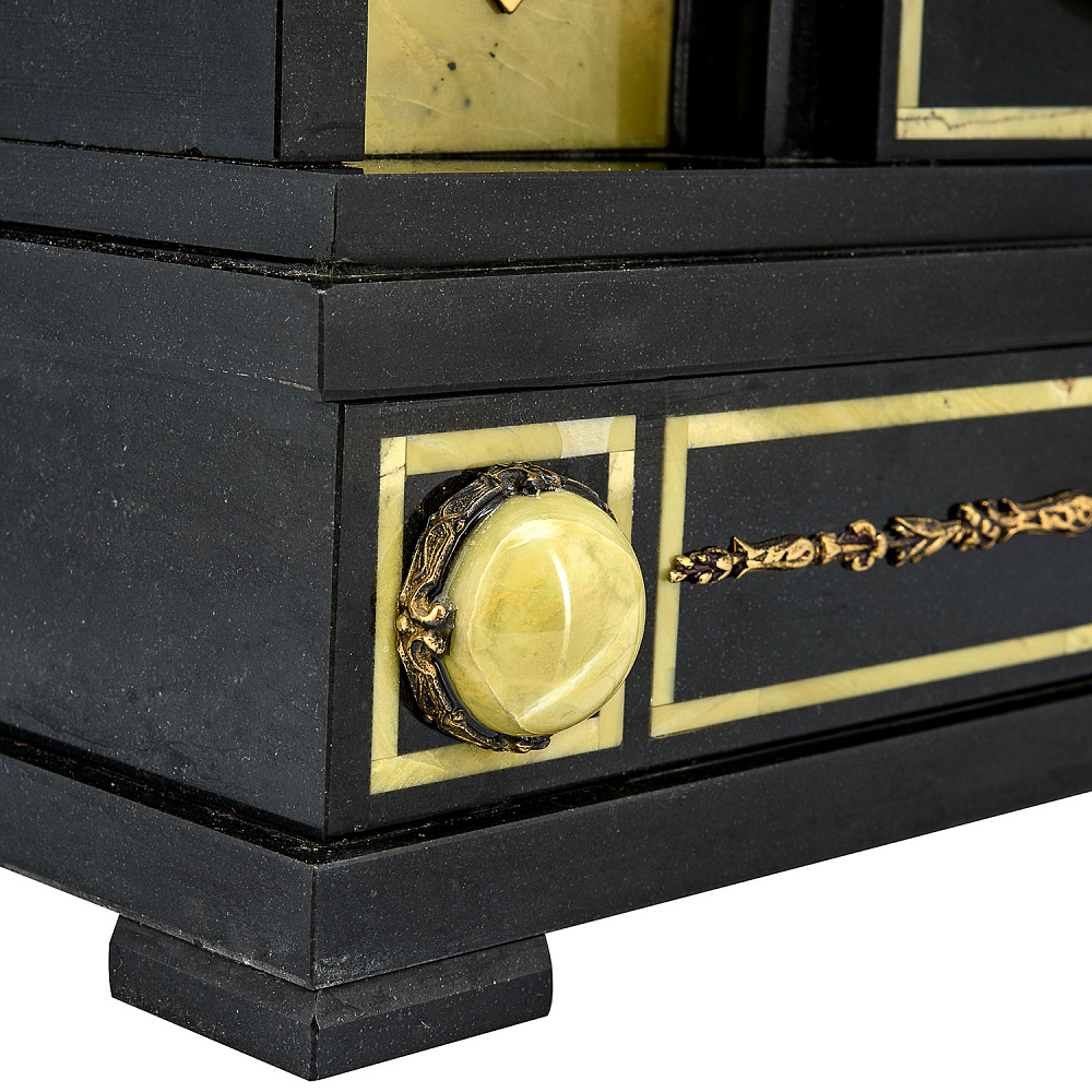 Часы из натурального камня «Георгий Победоносец». Златоуст - интернет магазин Русь Велика я фото 5