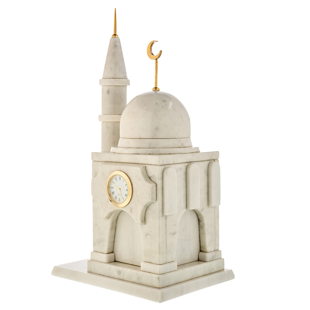 Часы настольные из камня «Мечеть» - интернет магазин Русь Велика я фото 2