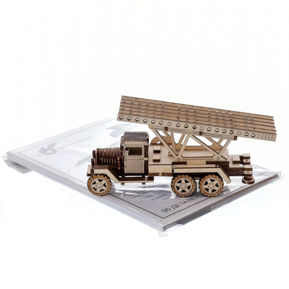 Модель сборная БМ-13 «Катюша» из дерева - интернет магазин Русь Велика я фото 4