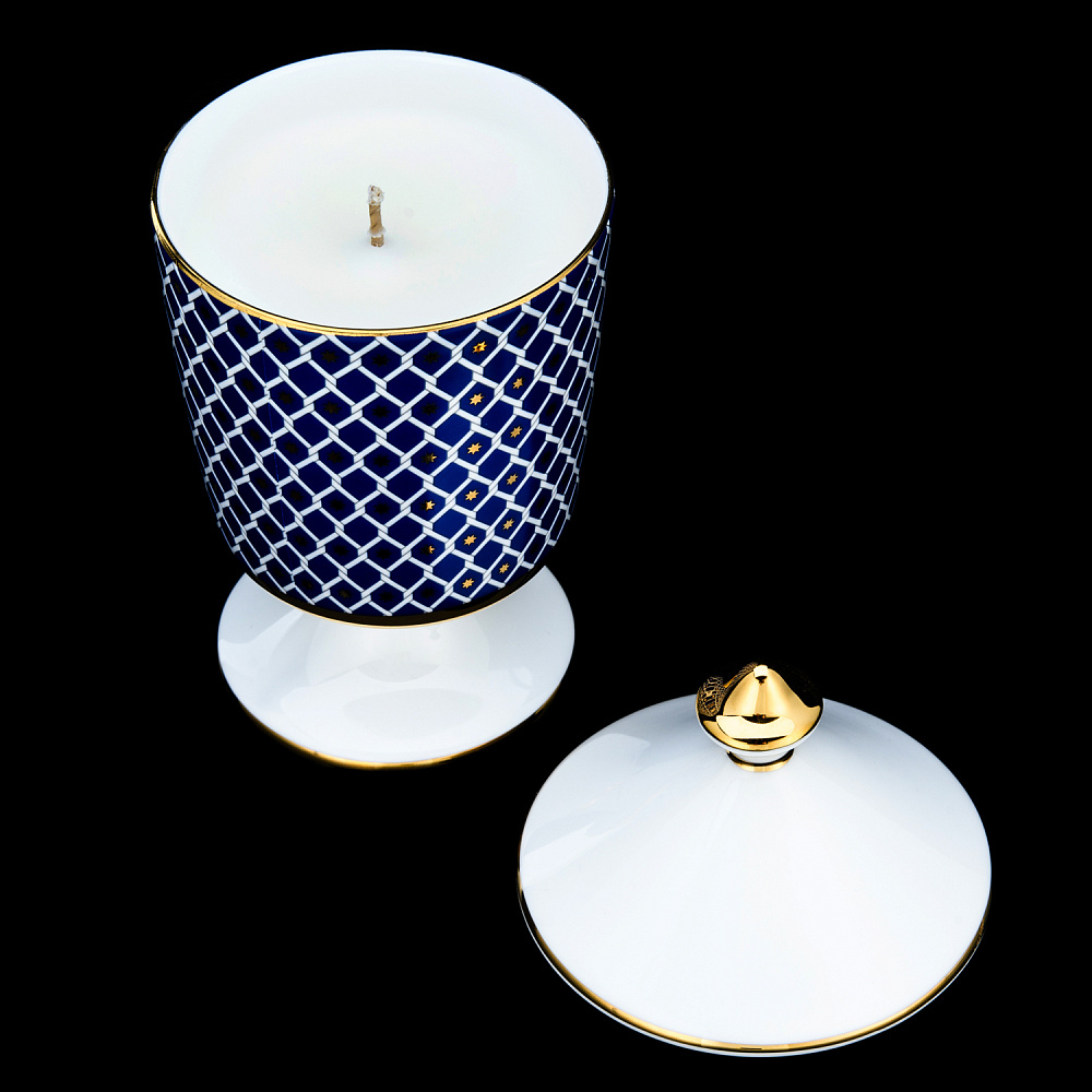 Свеча ароматическая «Индиго 2». Аромат Ваниль и пачули. ИФЗ - интернет магазин Русь Велика я фото 1