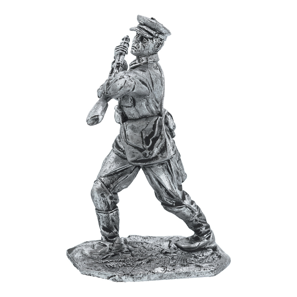 Оловянная миниатюра «Пограничник с винтовкой» - интернет магазин Русь Велика я фото 2