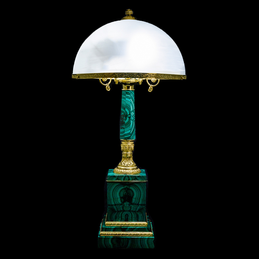 Лампа настольная «Малахит» - интернет магазин Русь Велика я фото 1