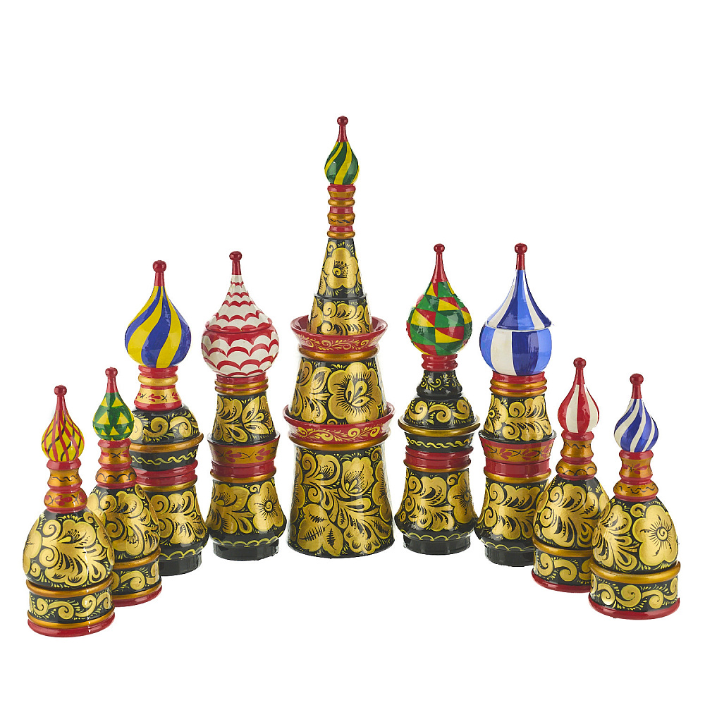 Набор для специй «Купола». Хохлома - интернет магазин Русь Велика я фото 2