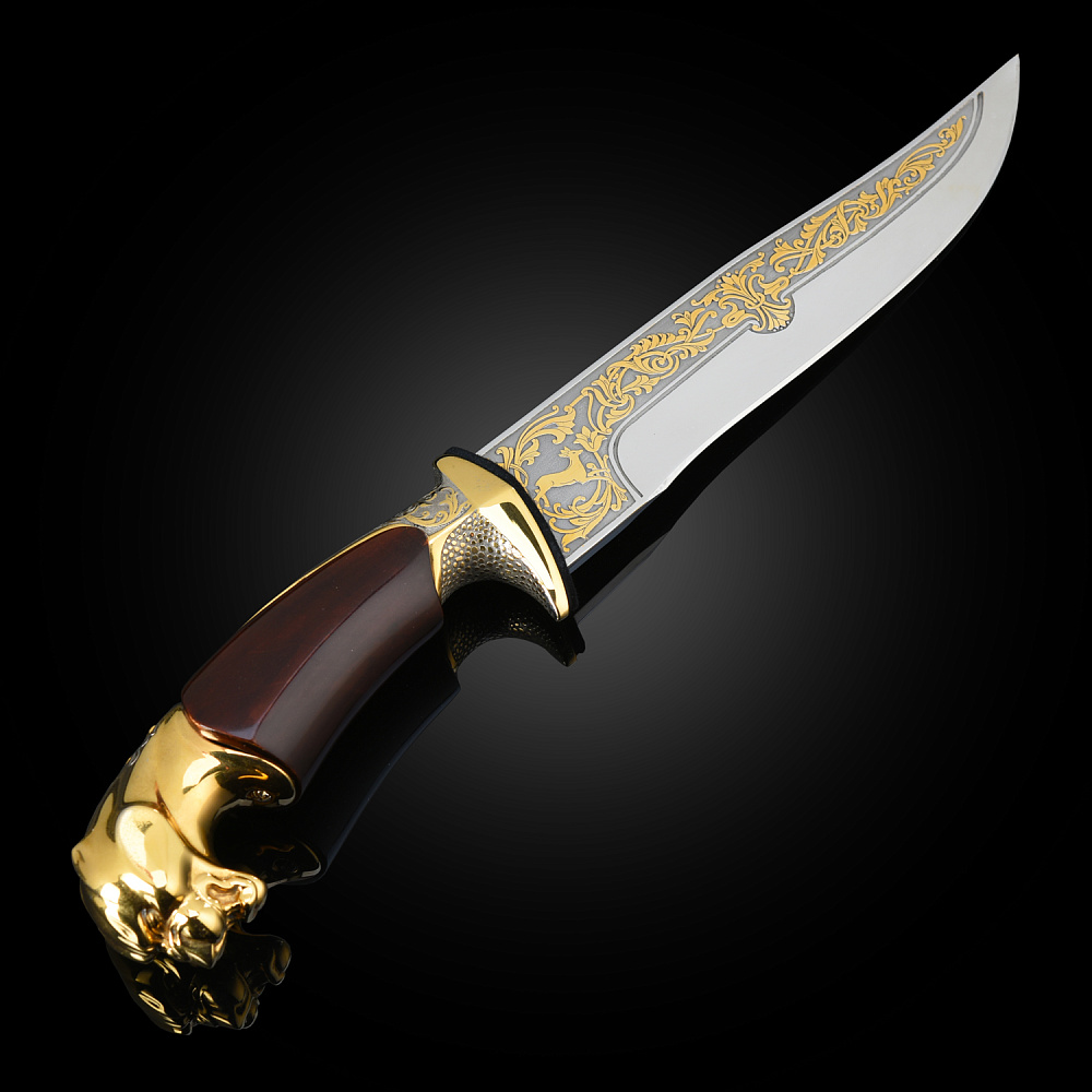 Нож сувенирный «Леопард». Златоуст - интернет магазин Русь Велика я фото 3