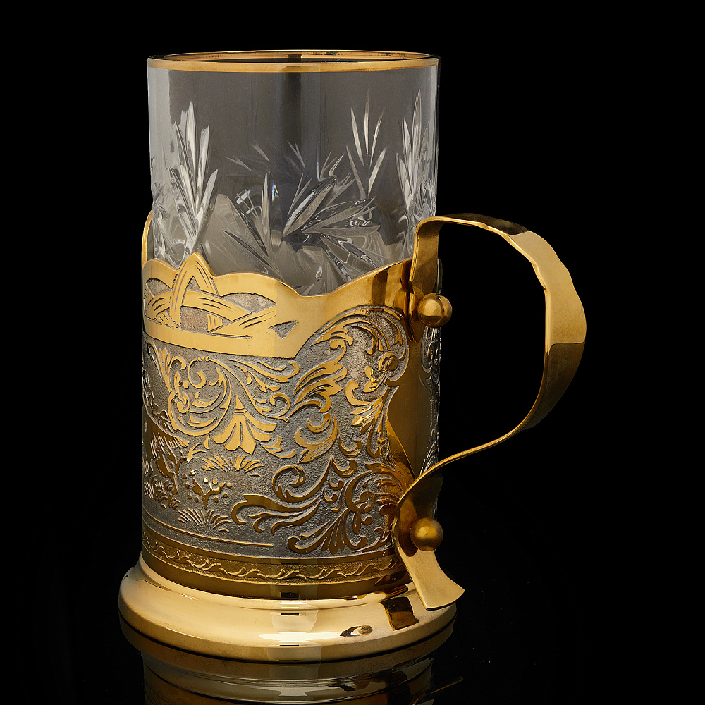 Подстаканник «Охота». Златоуст - интернет магазин Русь Велика я фото 2