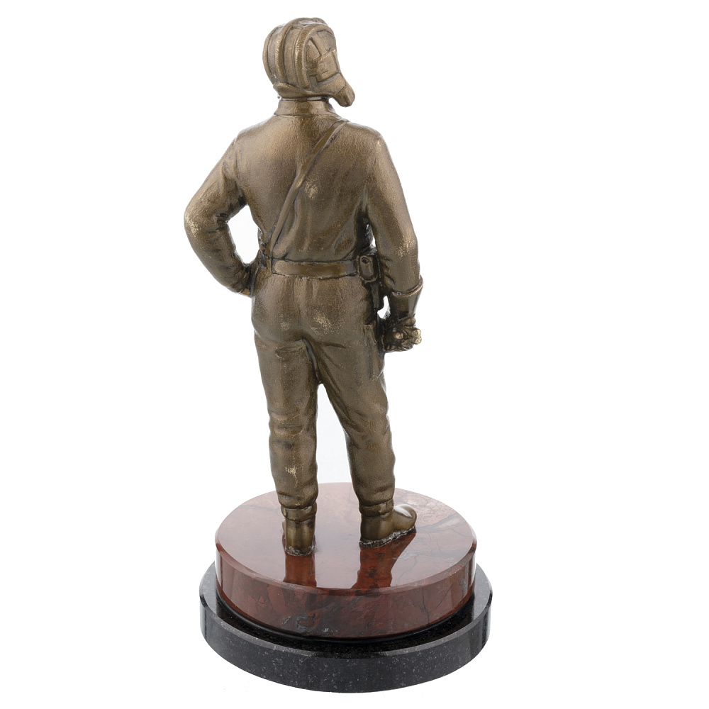 Статуэтка из бронзы и камня «Танкист» - интернет магазин Русь Велика я фото 2