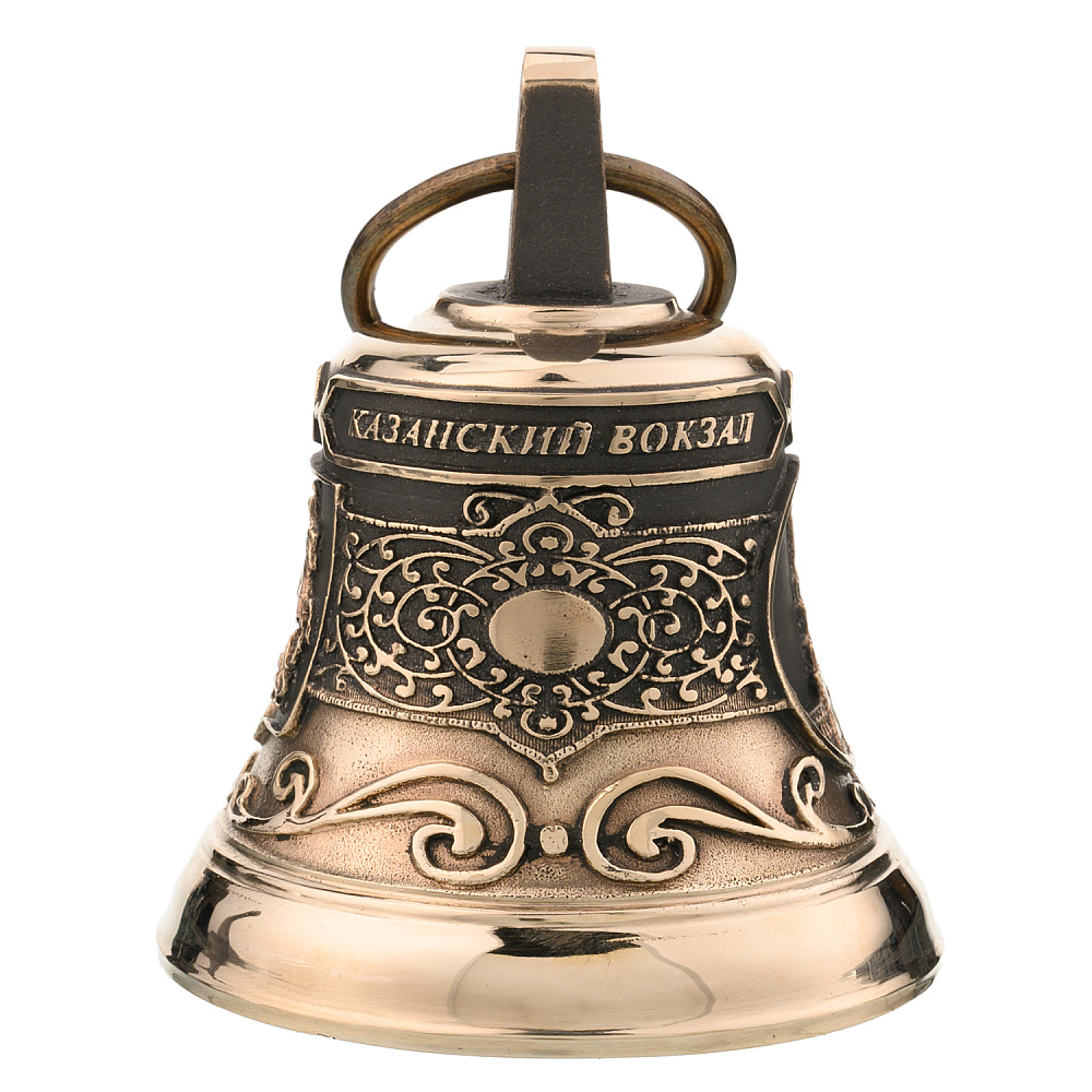 Колокол бронзовый на подставке «Казанский вокзал» - интернет магазин Русь Велика я фото 1
