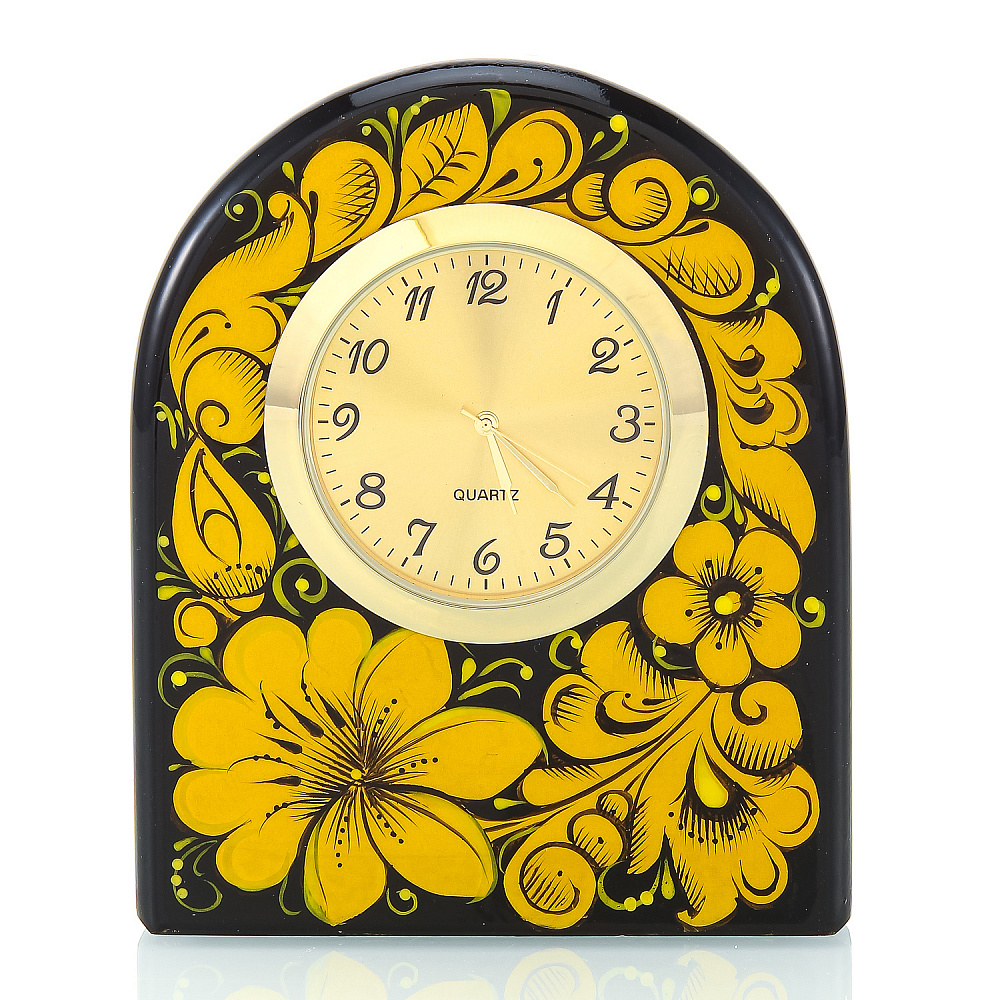 Настольный набор из дерева «Черная кудрина». Хохлома - интернет магазин Русь Велика я фото 15