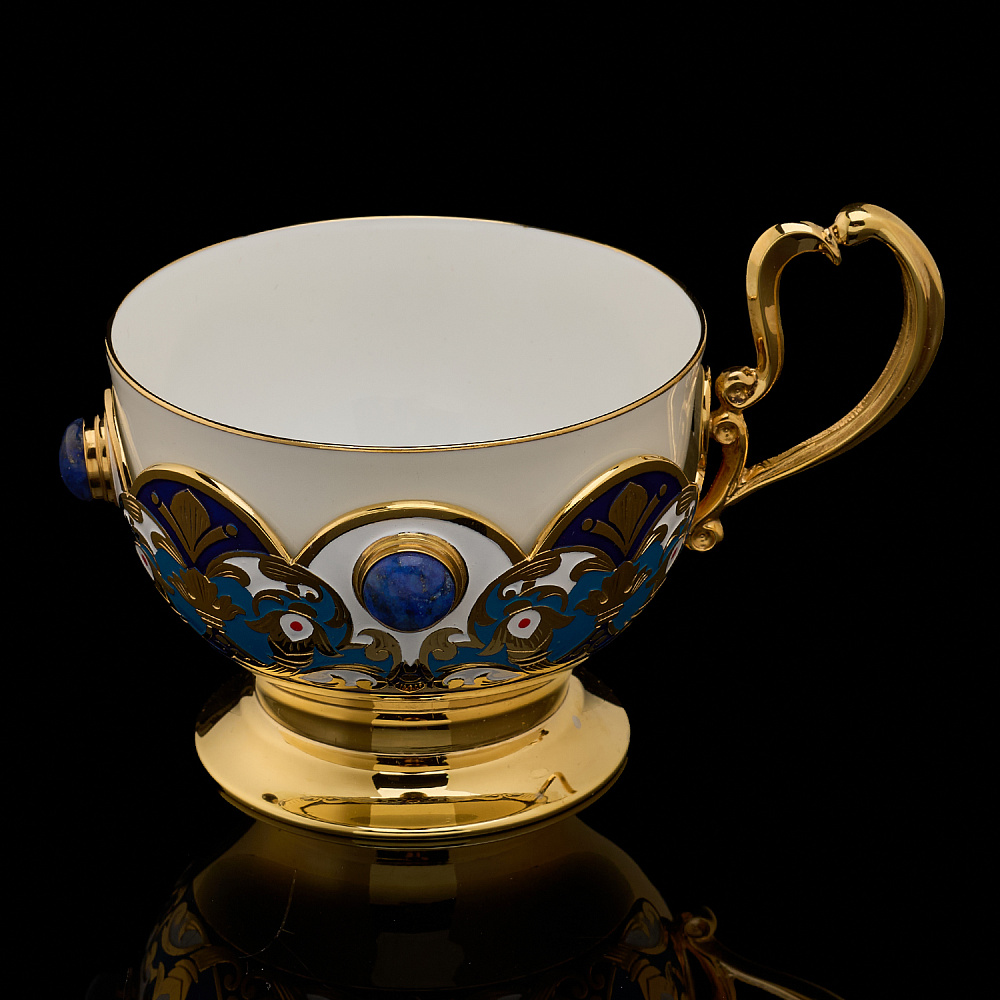 Чайный сервиз на 6 персон «Чаепитие». Златоуст - интернет магазин Русь Велика я фото 12