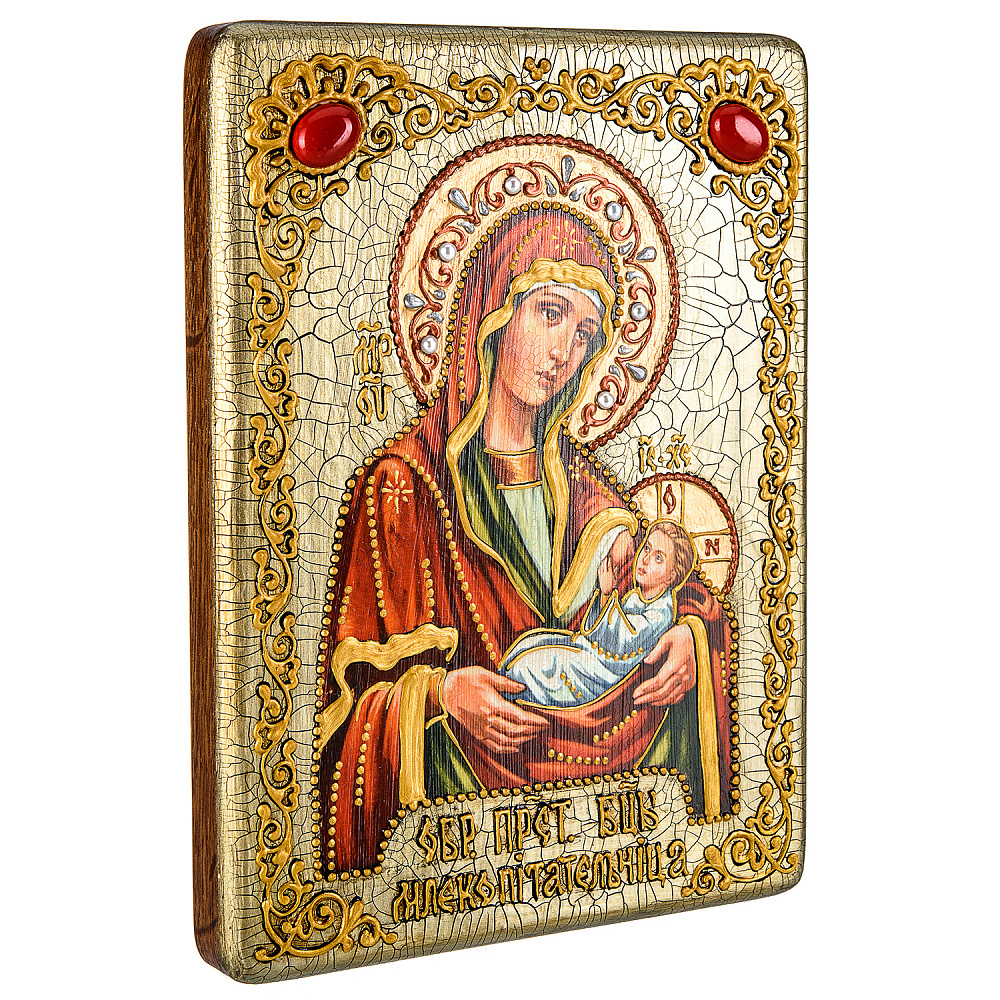 Икона «Божия Матерь Млекопитательница» 15 х 20 см - интернет магазин Русь Велика я фото 2