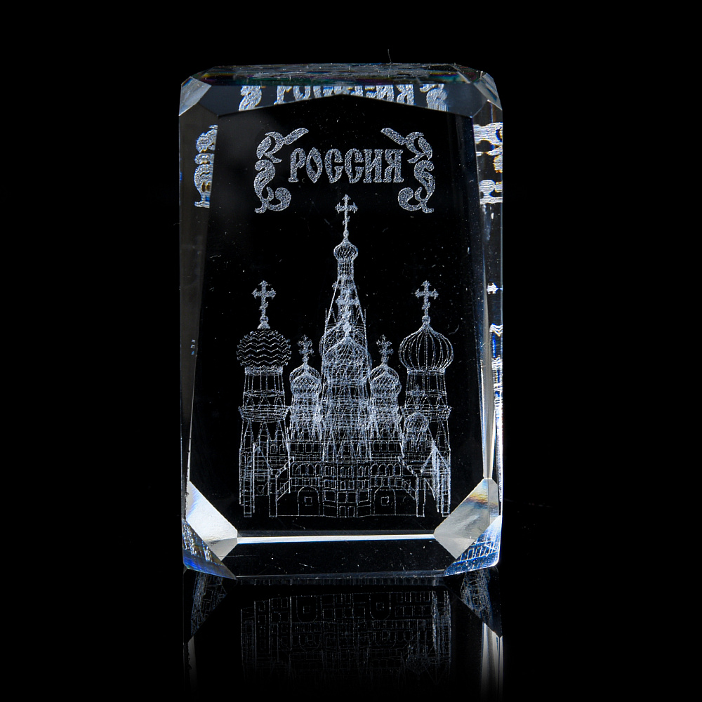 Лазерная графика. Статуэтка «Россия» - интернет магазин Русь Велика я 