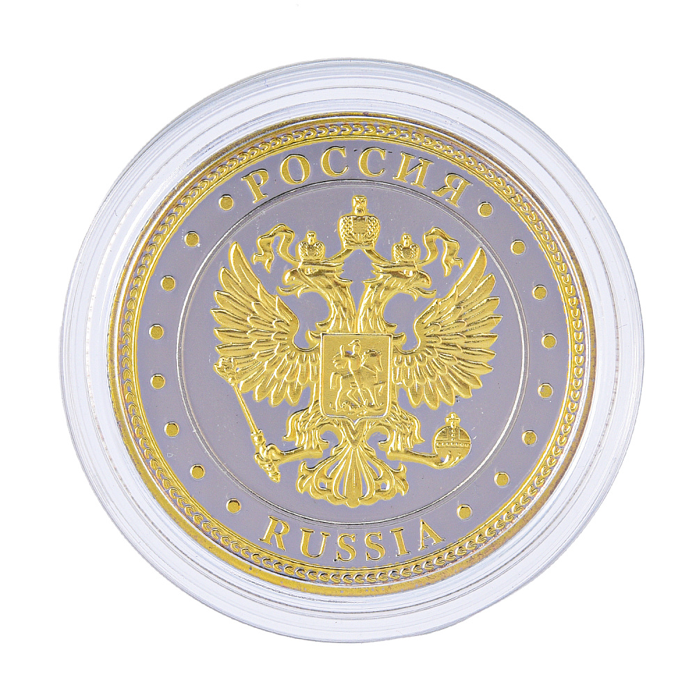 Сувенирная медаль-монета «Путин» - интернет магазин Русь Велика я фото 1