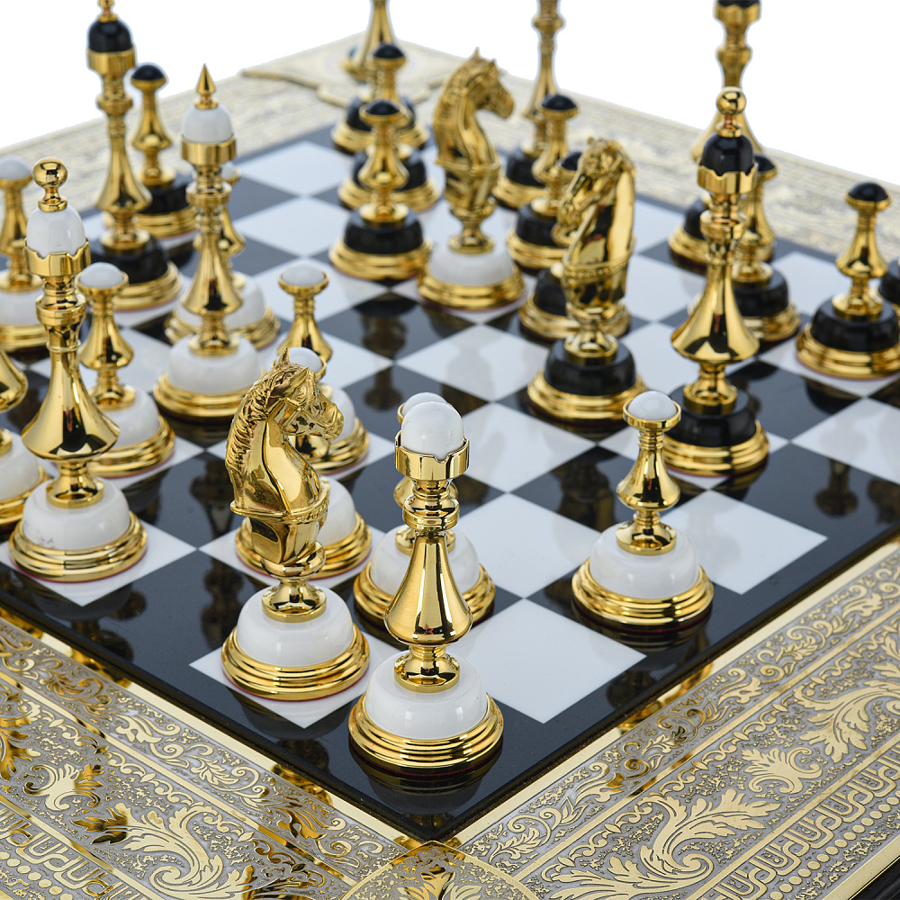 Шахматный ларец «Баталия» 53х53 см. Златоуст - интернет магазин Русь Велика я фото 11