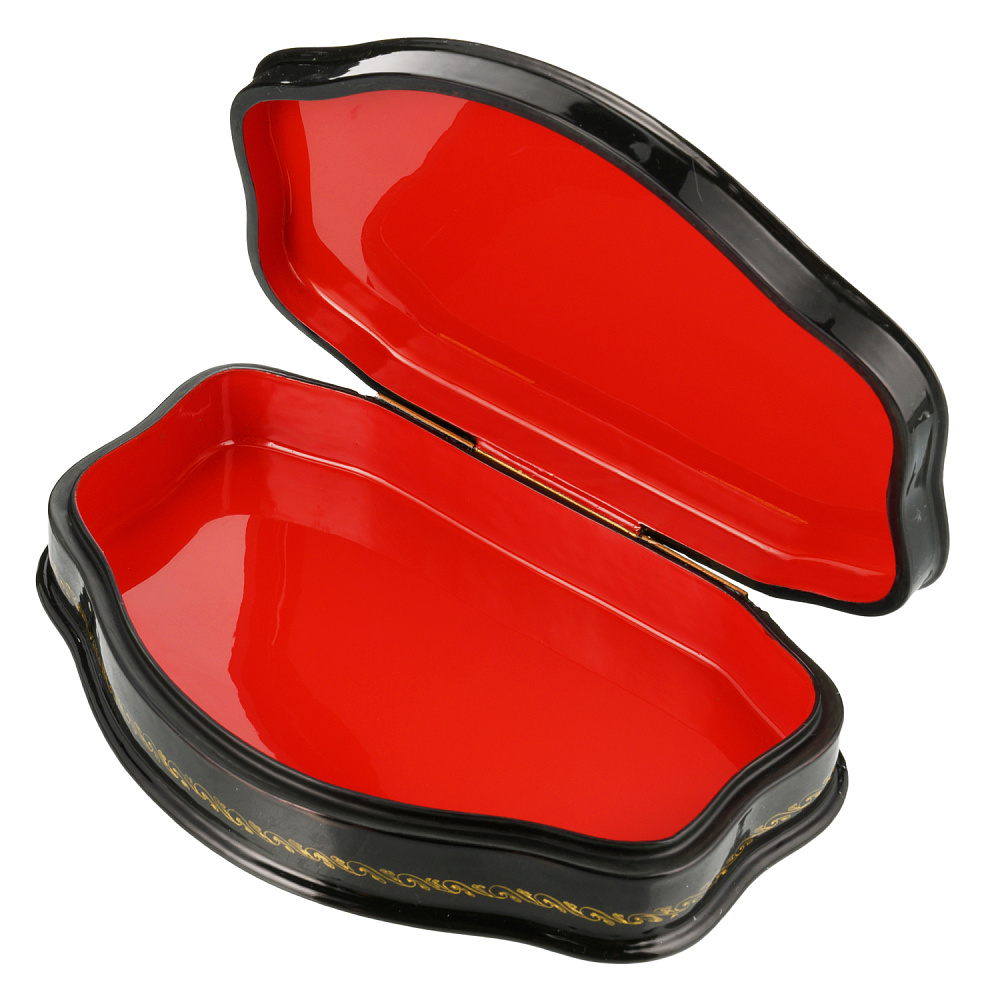 Шкатулка с художественной росписью «Тройка» - интернет магазин Русь Велика я фото 2