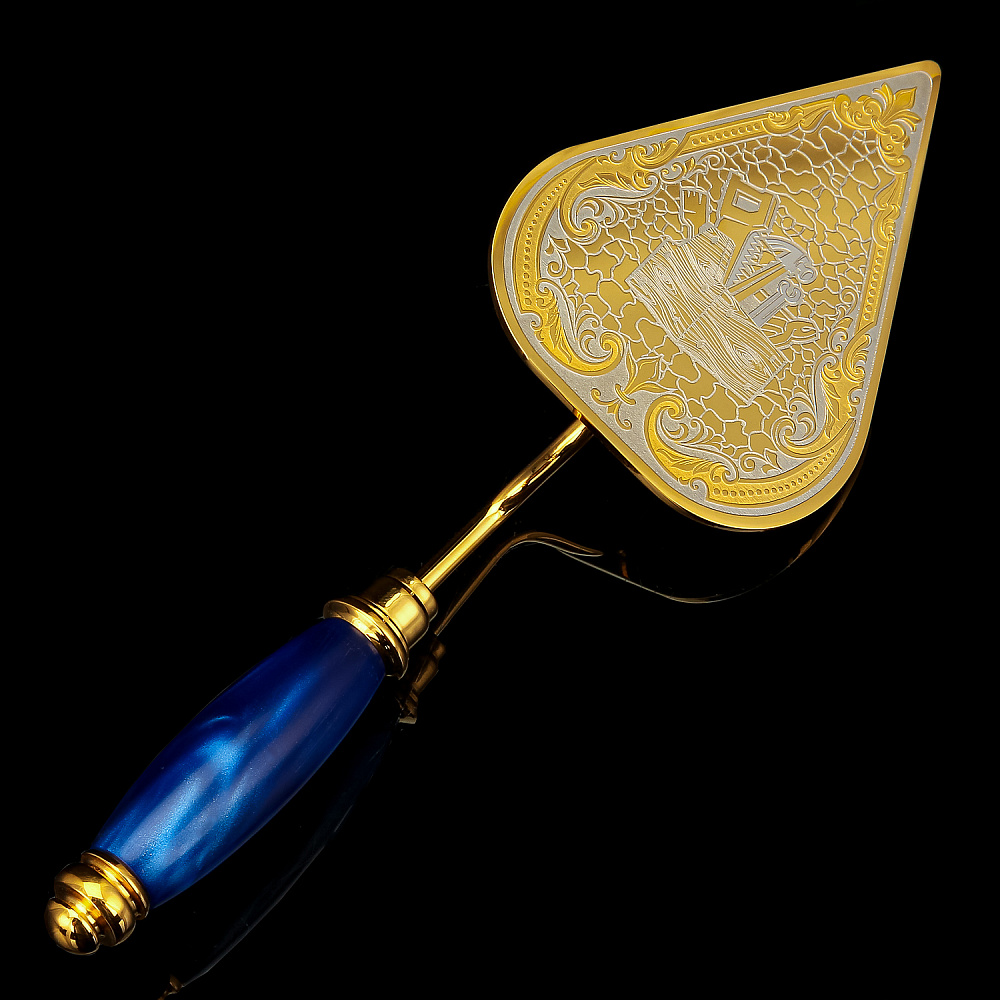 Сувенирный строительный мастерок. Златоуст - интернет магазин Русь Велика я фото 3