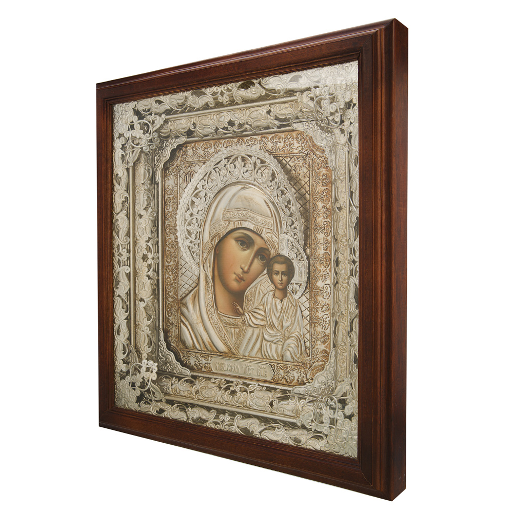 Икона в киоте «Казанская Божья Матерь» 57х62 см - интернет магазин Русь Велика я фото 2