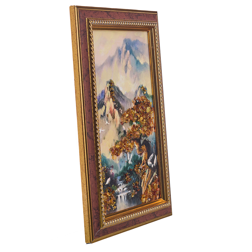 Картина янтарная «Природа» 15х24 см - интернет магазин Русь Велика я фото 3