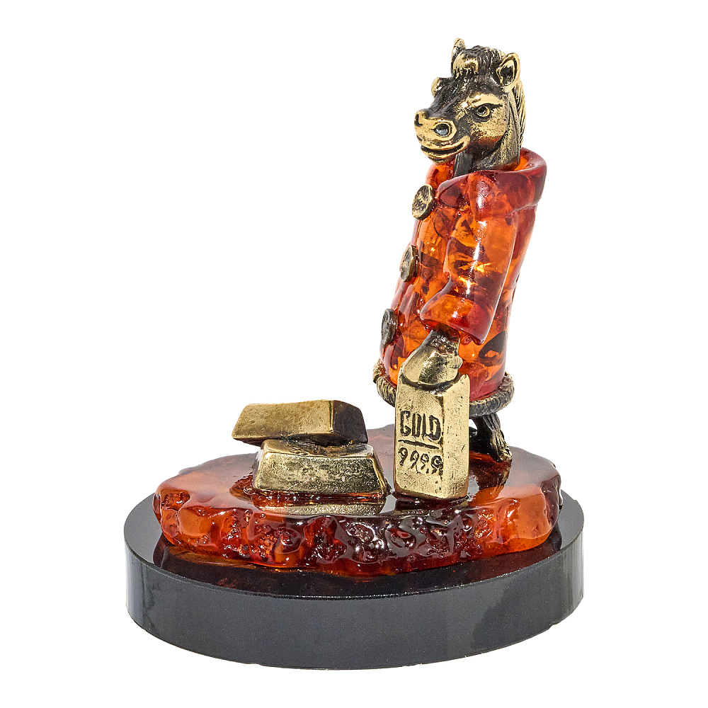Лошадь Символ 2026 года. Статуэтка «Успешный» - интернет магазин Русь Велика я фото 2