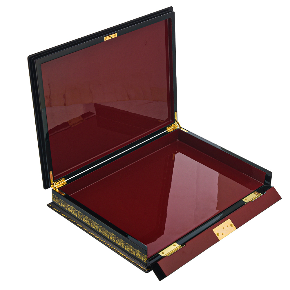 Шкатулка для документов с художественной росписью «Москва» - интернет магазин Русь Велика я фото 3