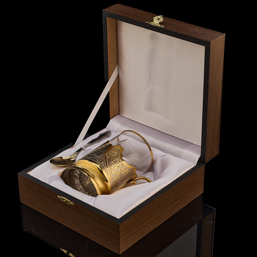 Подстаканник «Тигр». Златоуст - интернет магазин Русь Велика я фото 4