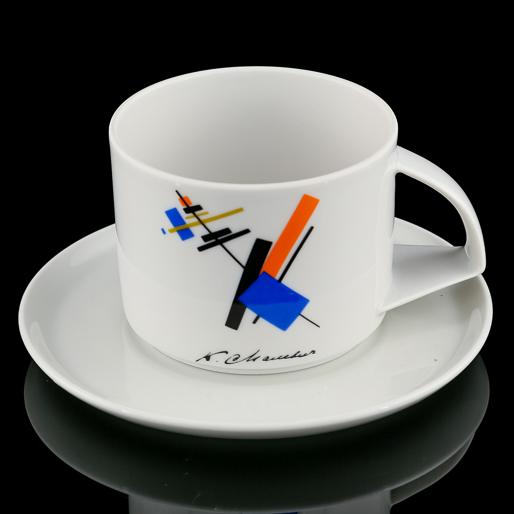 Чайная пара 280 мл «Малевич». Форма Баланс. ИФЗ - интернет магазин Русь Велика я фото 1