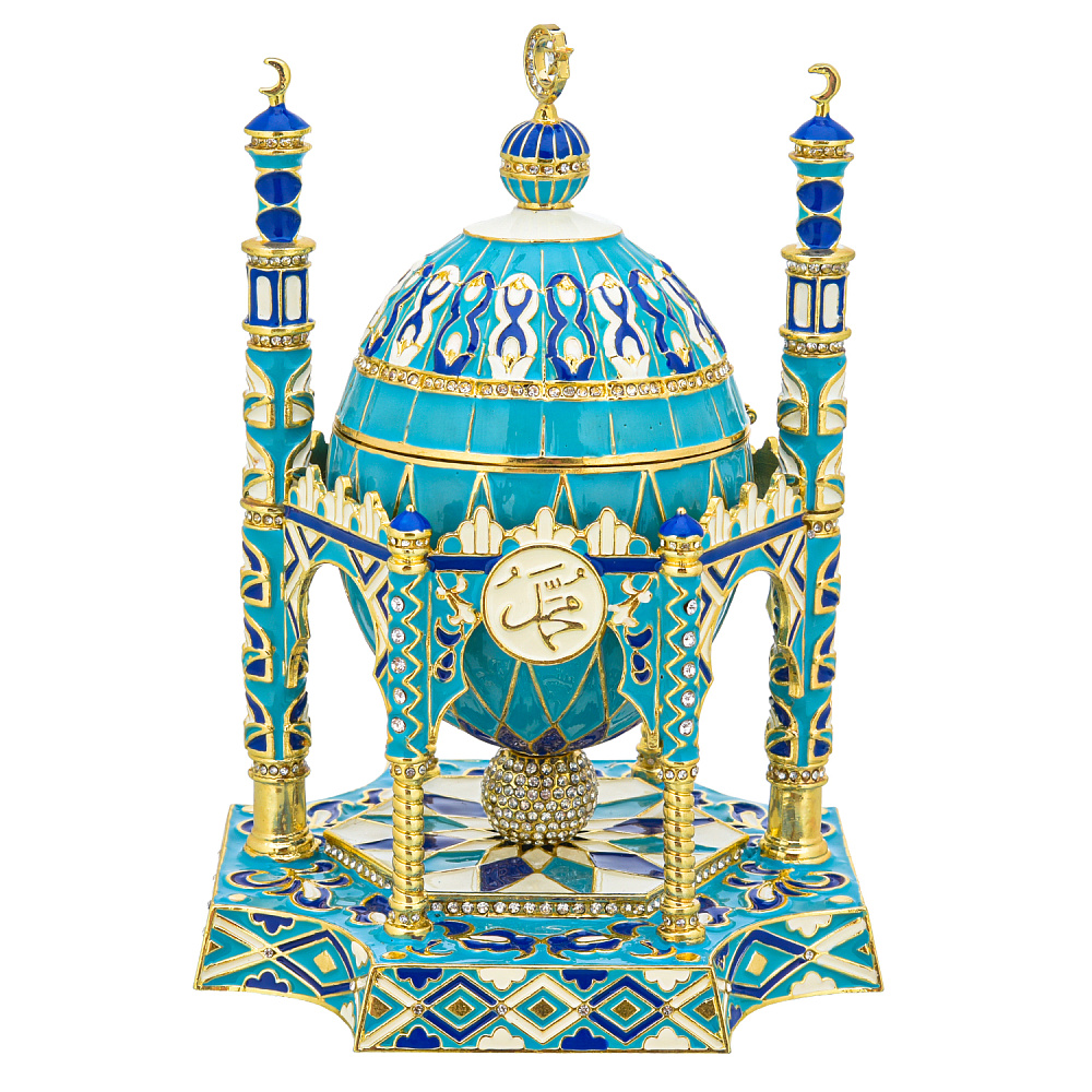 Шкатулка «Мусульманская». Традиции Фаберже - интернет магазин Русь Велика я 
