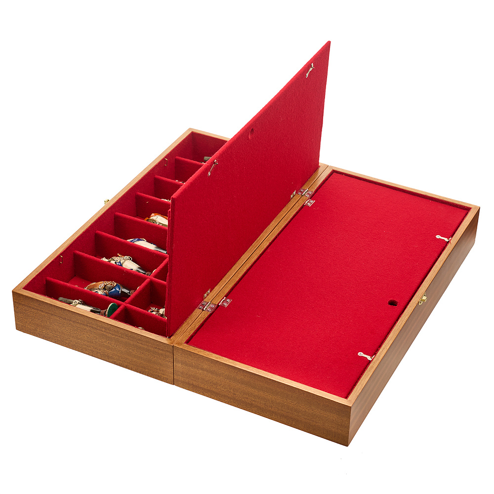 Шахматы деревянные «Бородино» с фарфоровыми фигурами 56х56 см - интернет магазин Русь Велика я фото 25